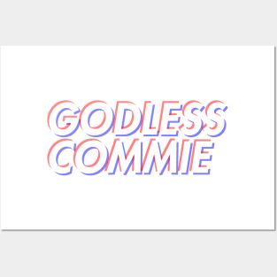 Godless Commie Posters and Art